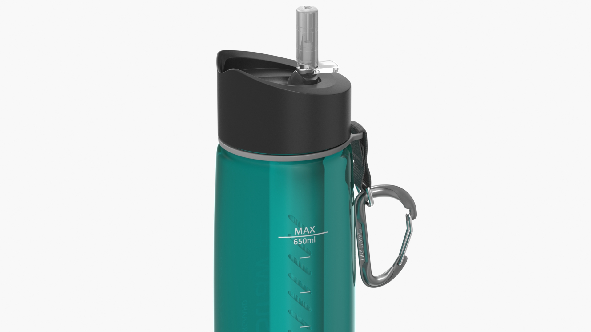 3D LifeStraw Go Advanced Water Filter Bottle Turquoise