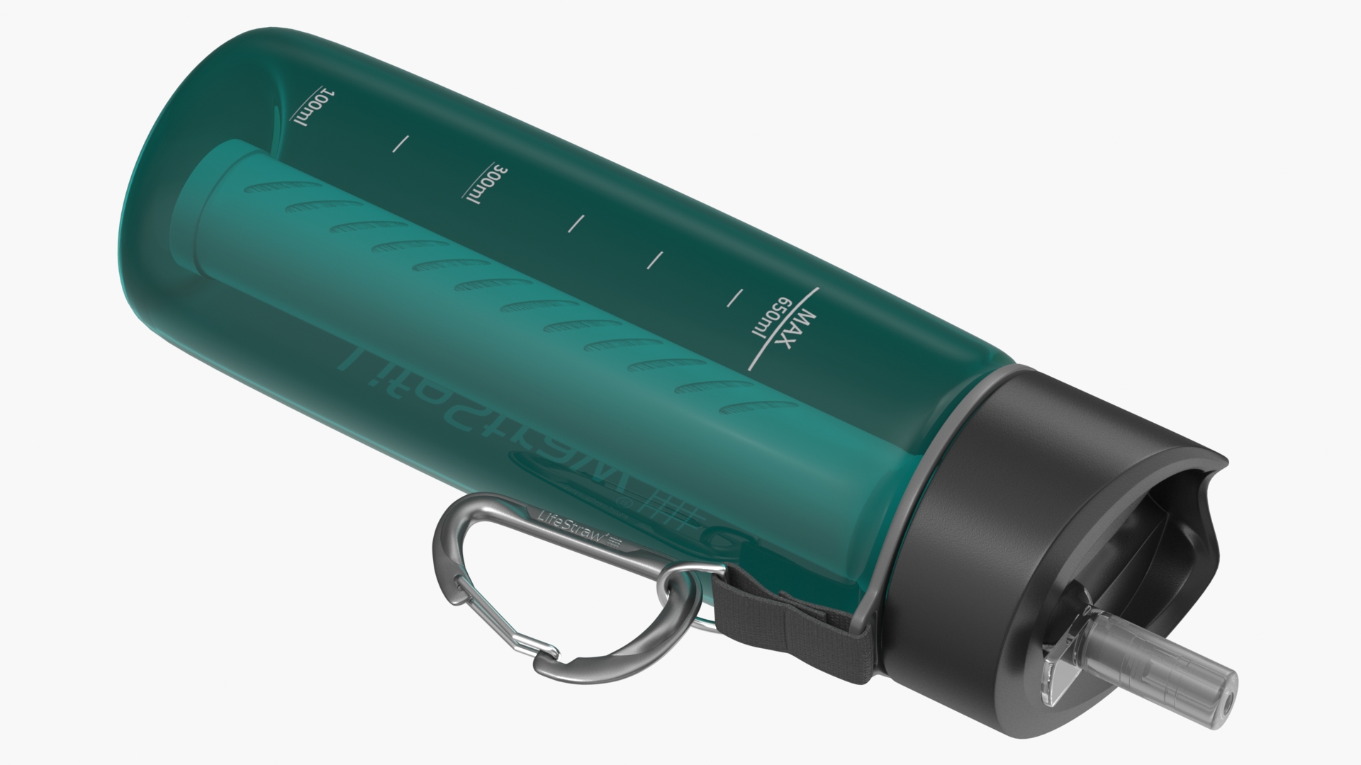 3D LifeStraw Go Advanced Water Filter Bottle Turquoise