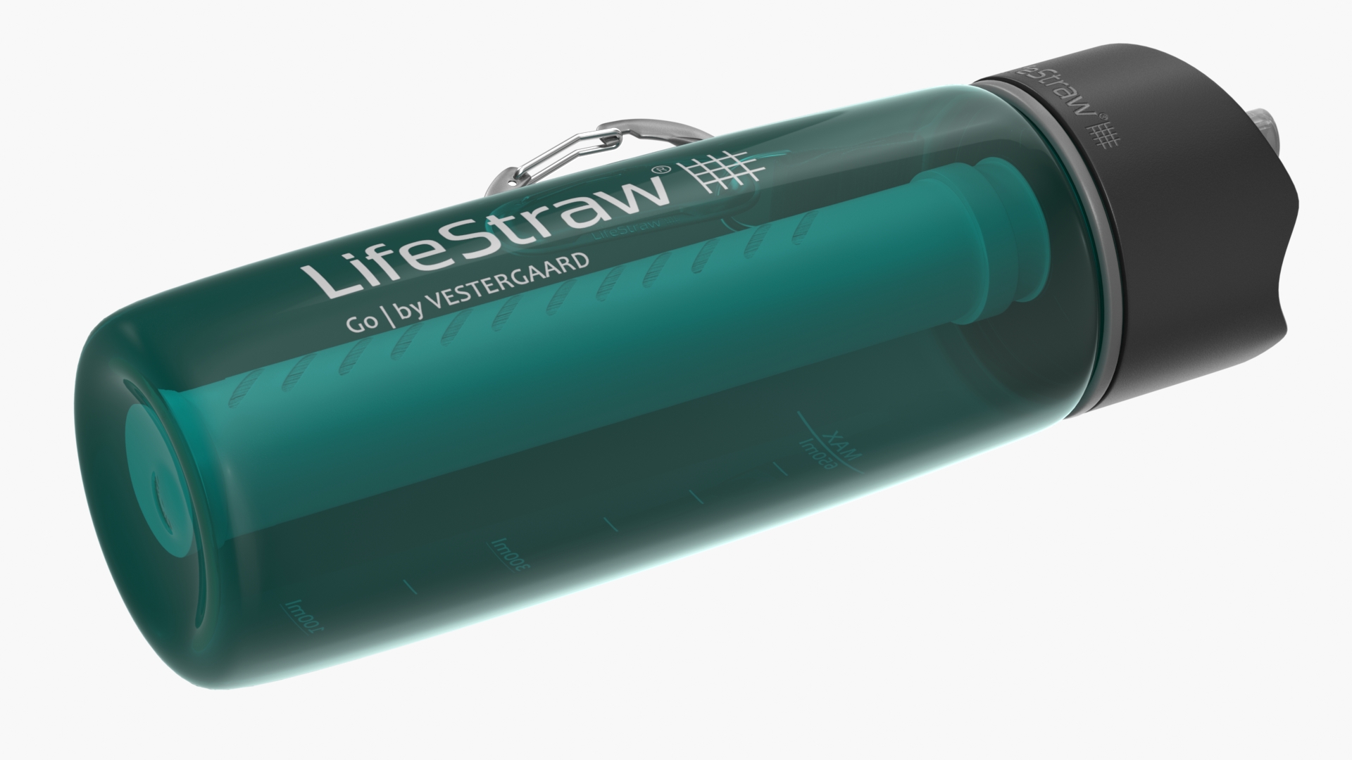 3D LifeStraw Go Advanced Water Filter Bottle Turquoise
