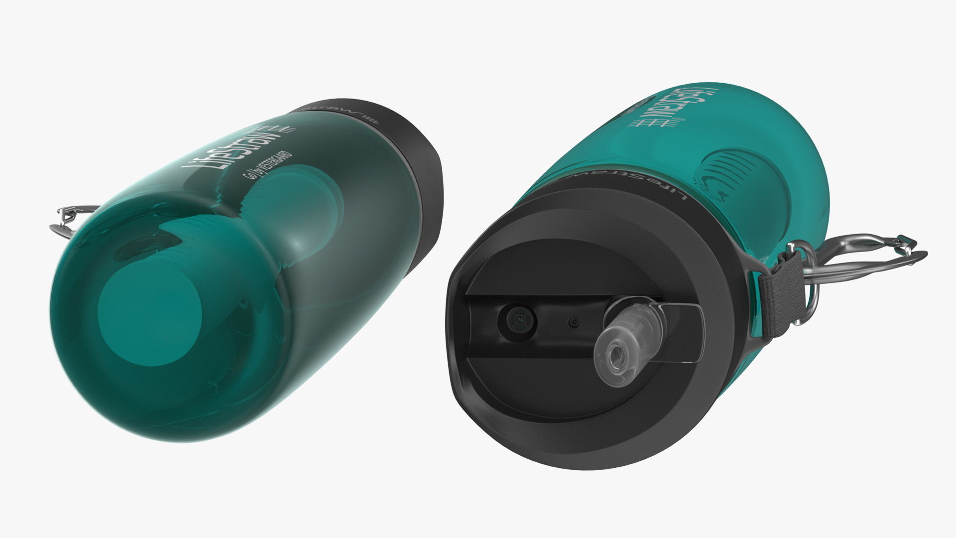 3D LifeStraw Go Advanced Water Filter Bottle Turquoise