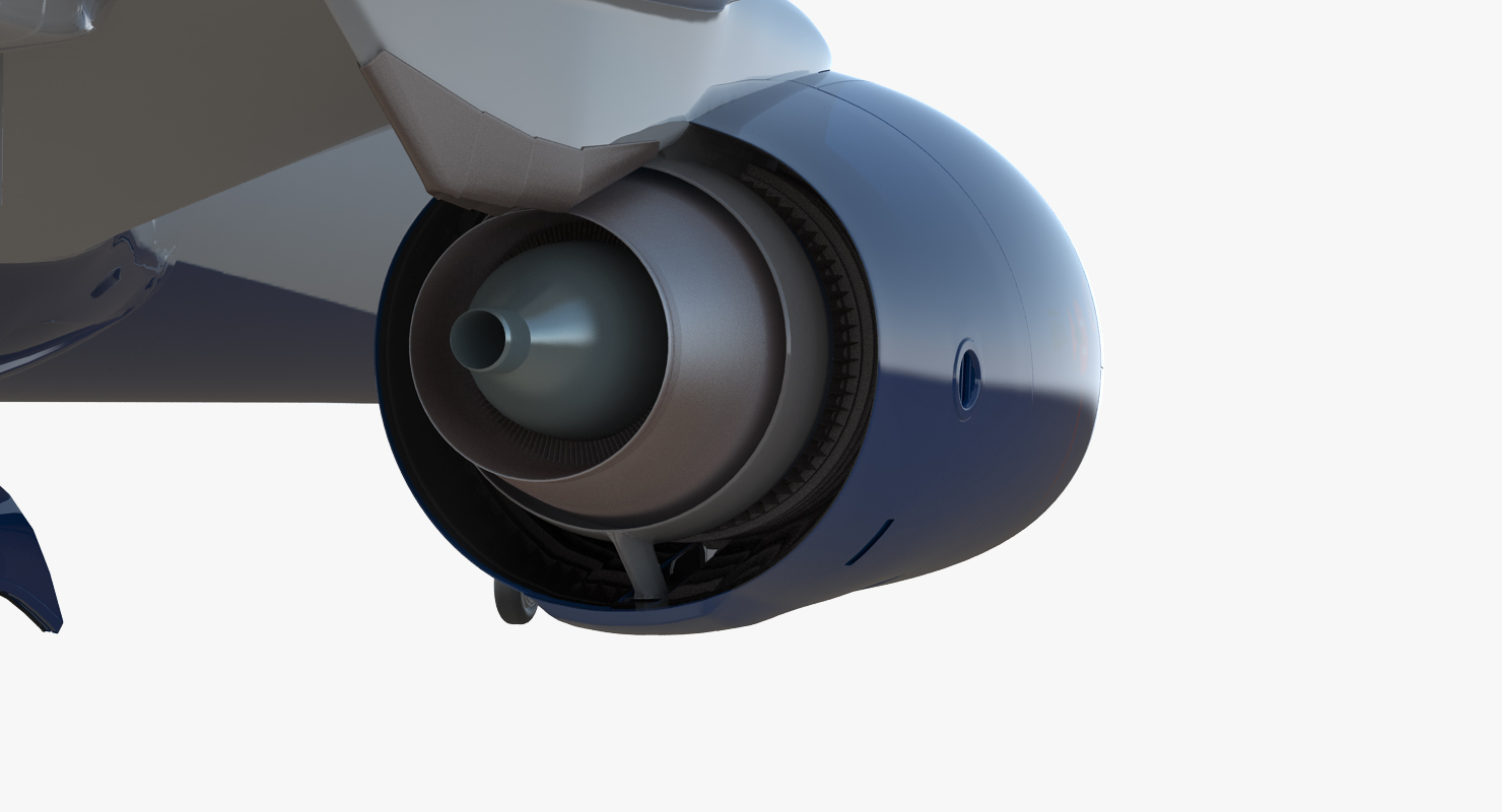 Boeing 737 900 Delta Air Lines Rigged 3D