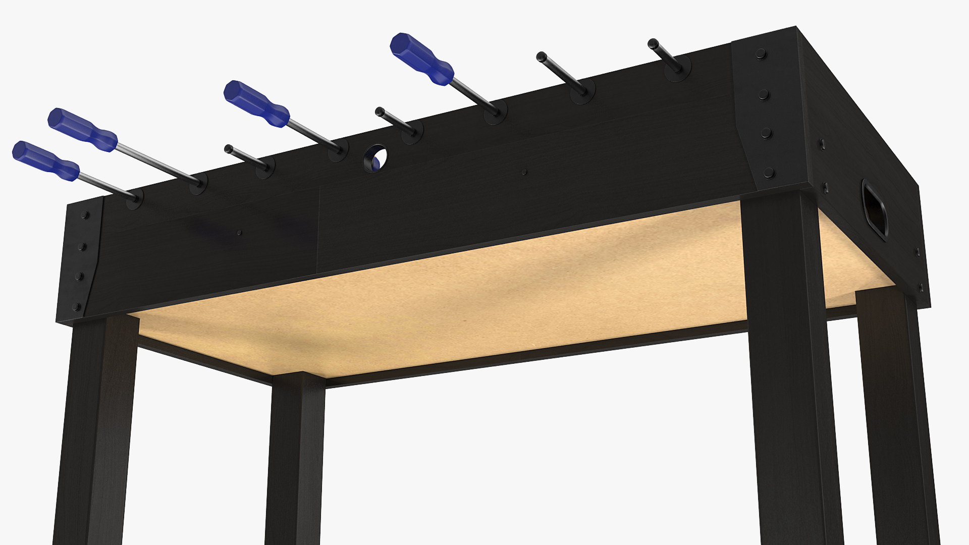 3D Foosball Table for Kids model