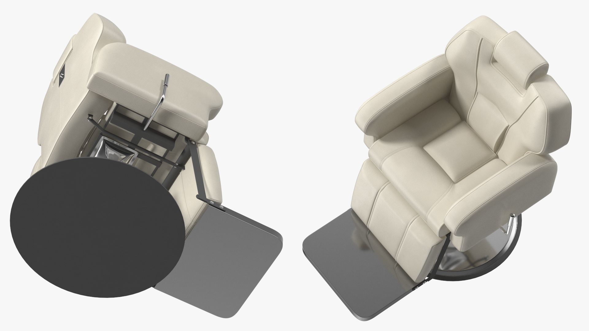 Beauty Salon Chair White 3D model
