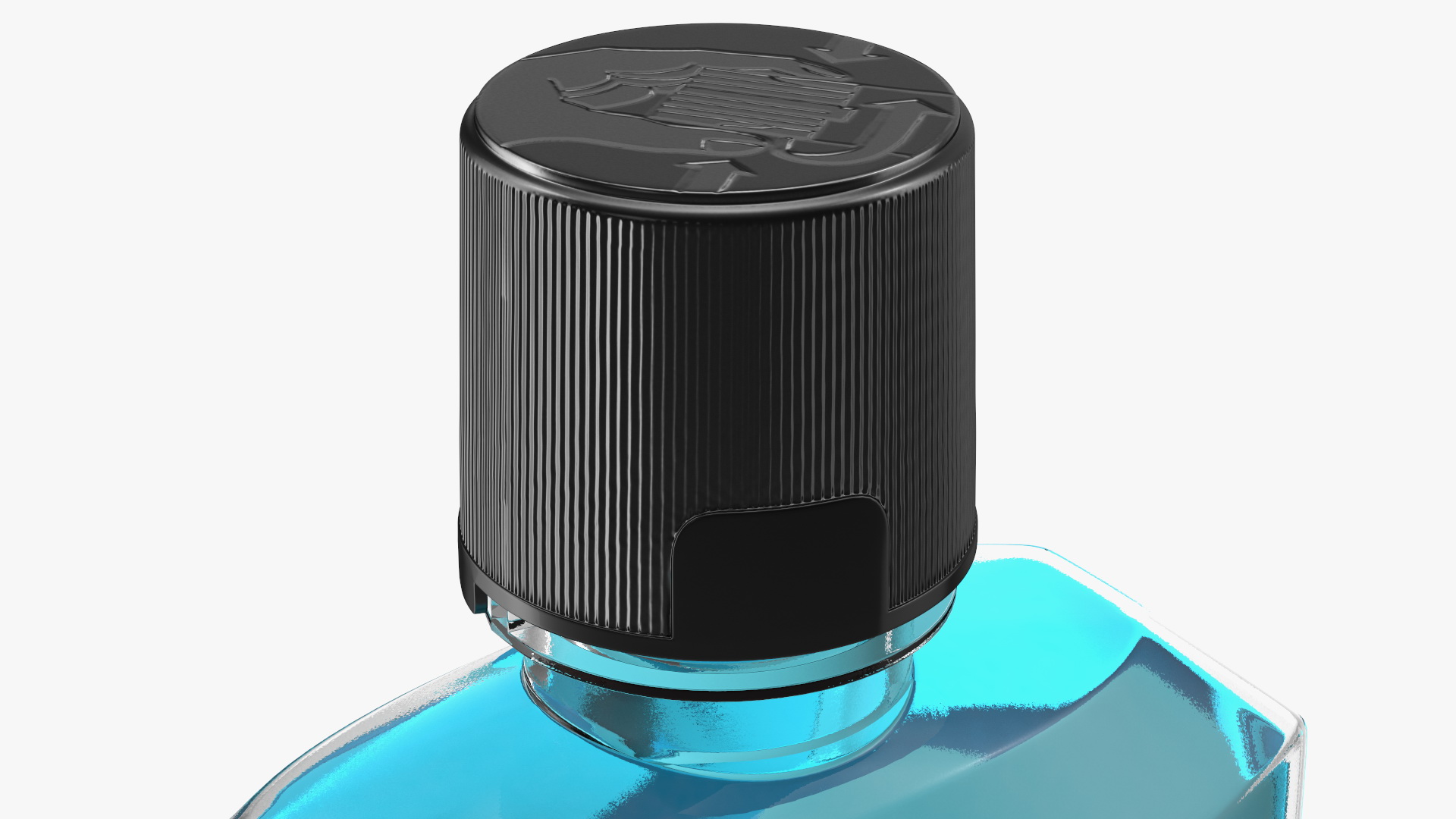 3D Anticavity Mouthwash 250ml Bottle model