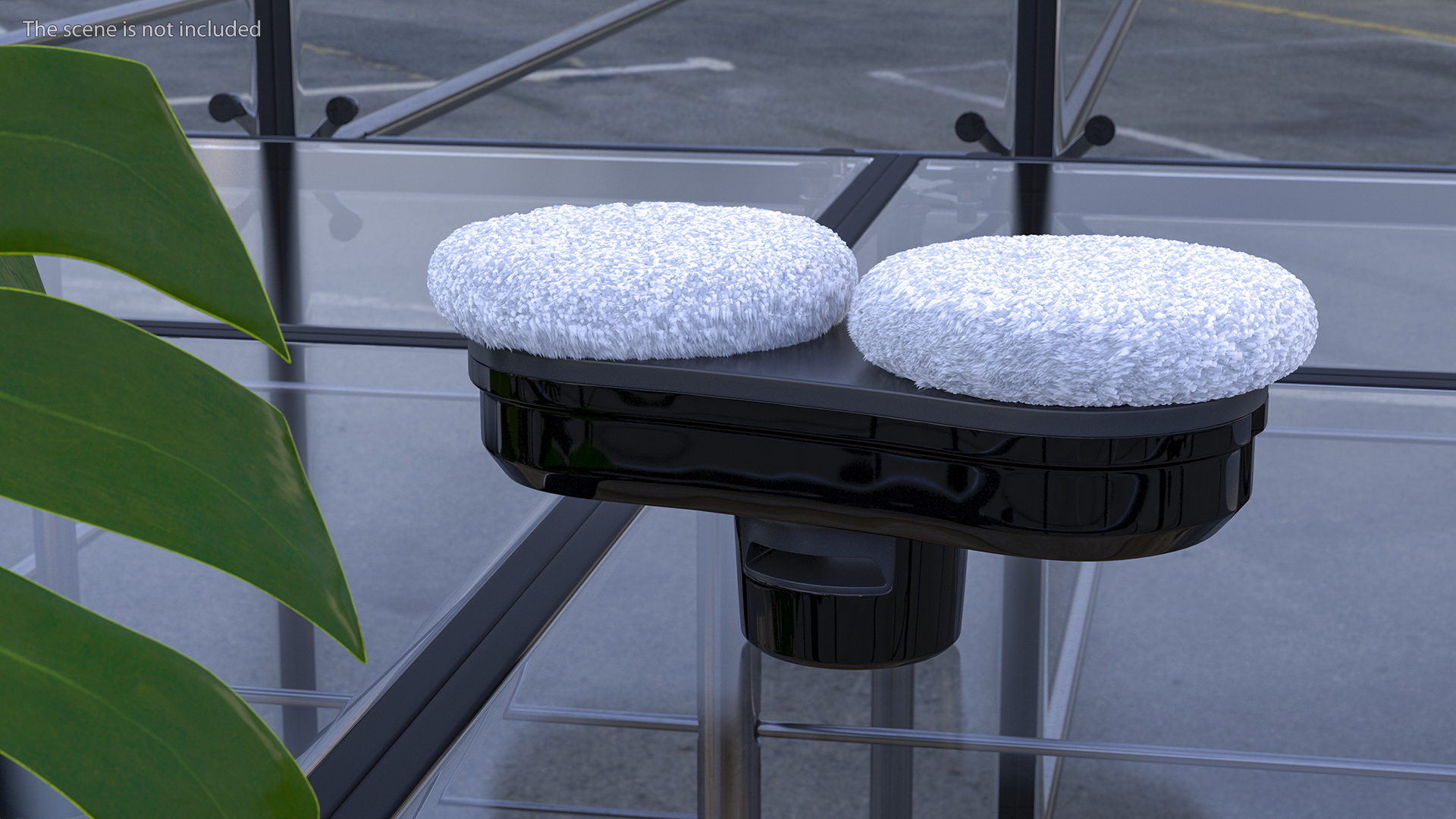 3D model Gladwell Gecko Robot Window Cleaner Black Fur