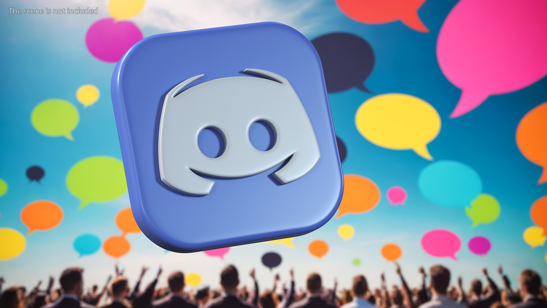 Discord Icon 3D