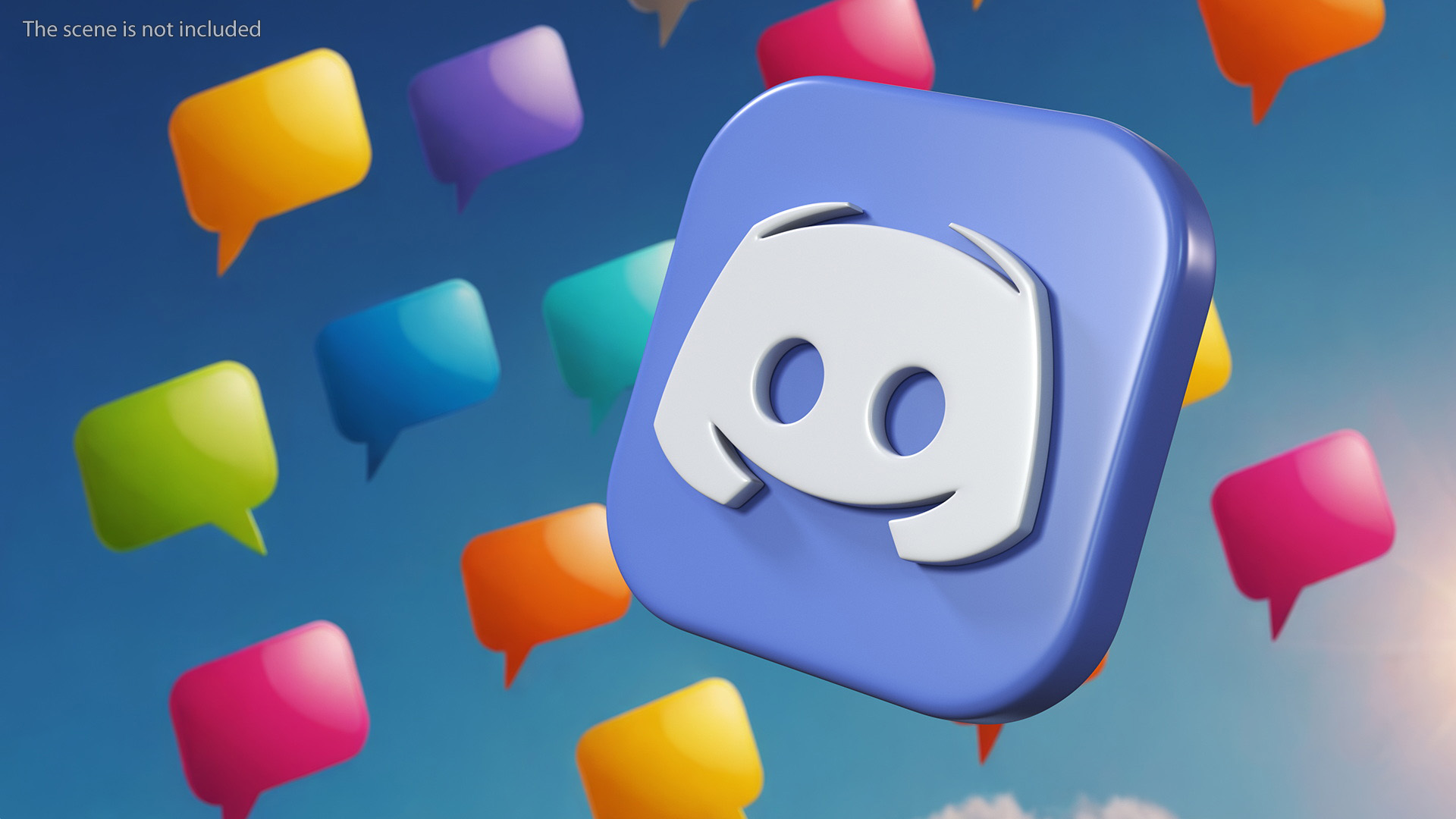 Discord Icon 3D