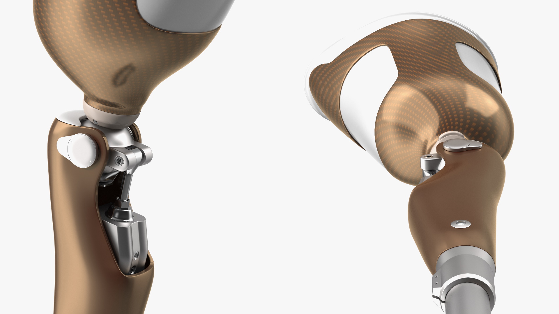 Man with Prosthetic Leg Rigged for Cinema 4D 3D model