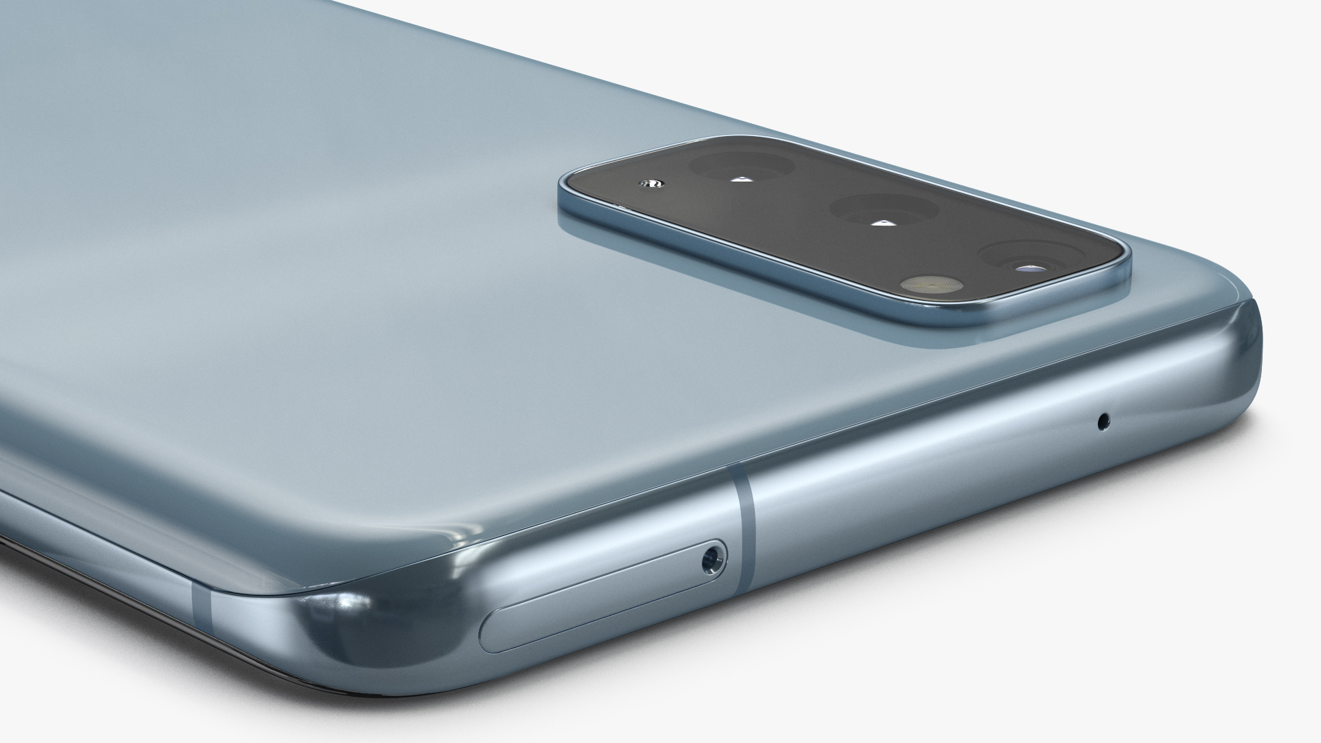 3D model Galaxy S20 Blue
