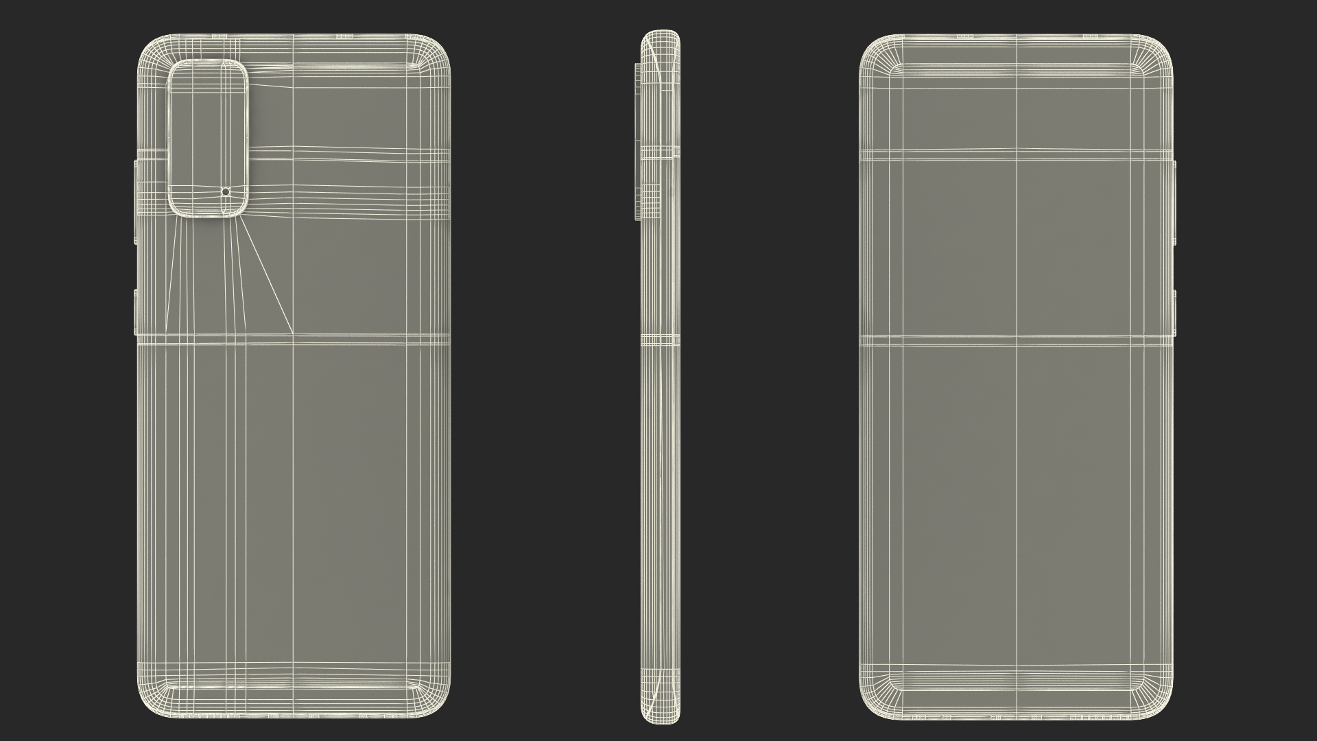 3D model Galaxy S20 Blue