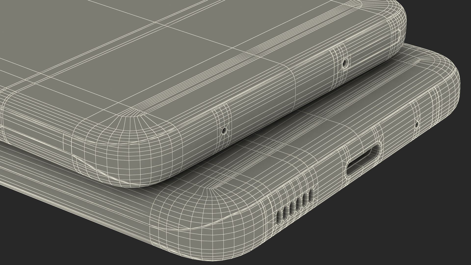 3D model Galaxy S20 Blue