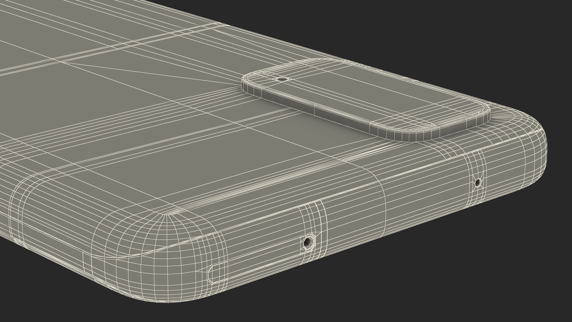 3D model Galaxy S20 Blue