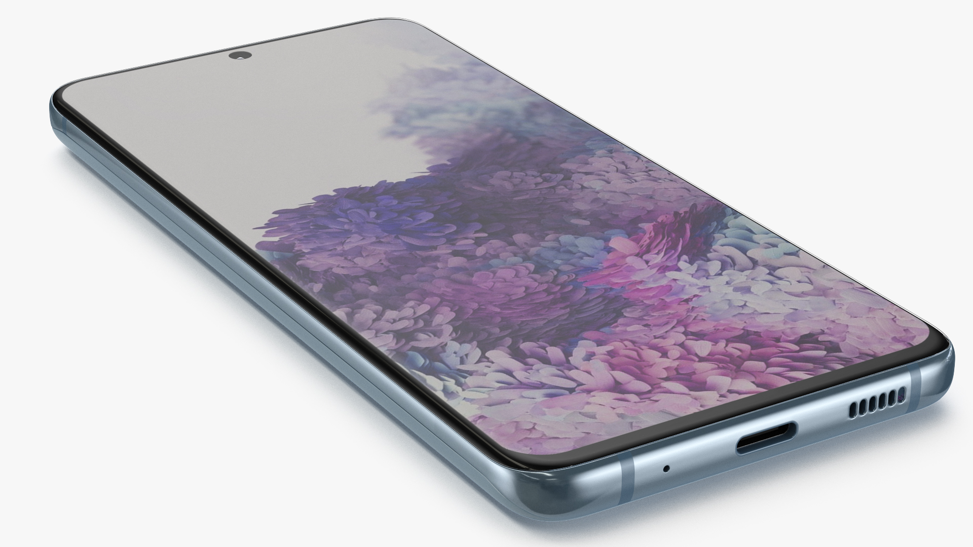 3D model Galaxy S20 Blue