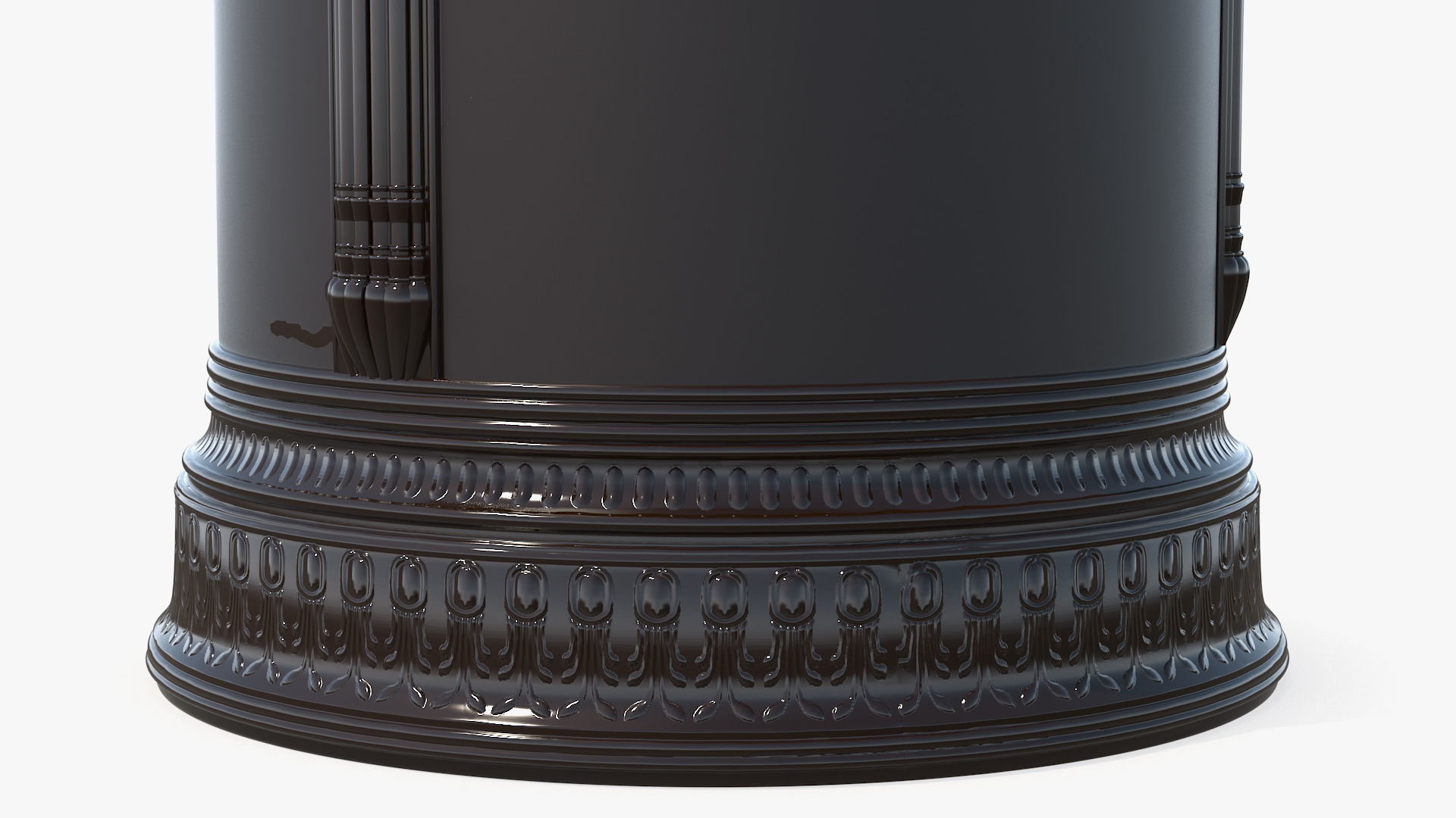 3D Vintage Advertising Column