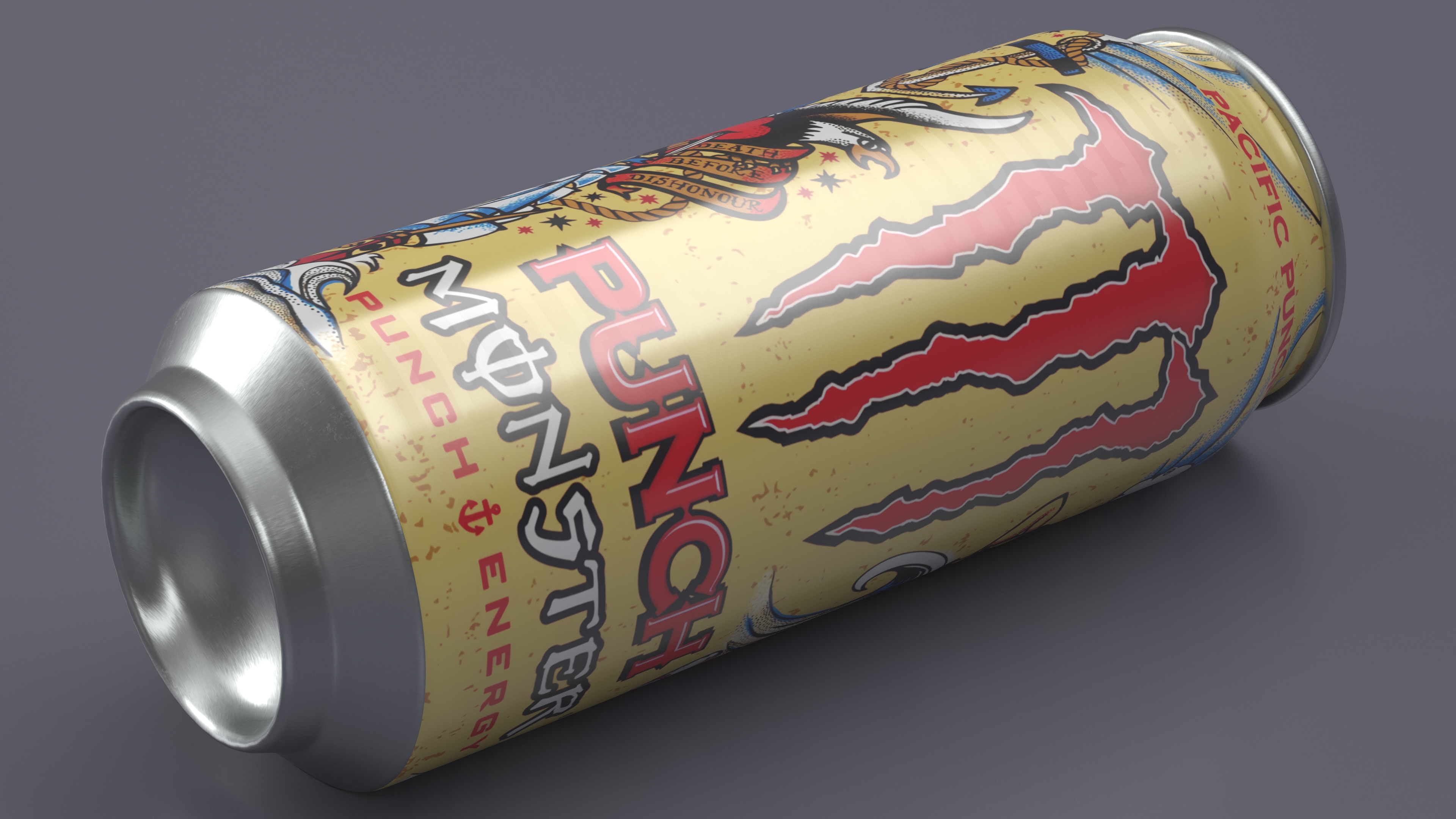 3D Monster Energy Pacific Punch model