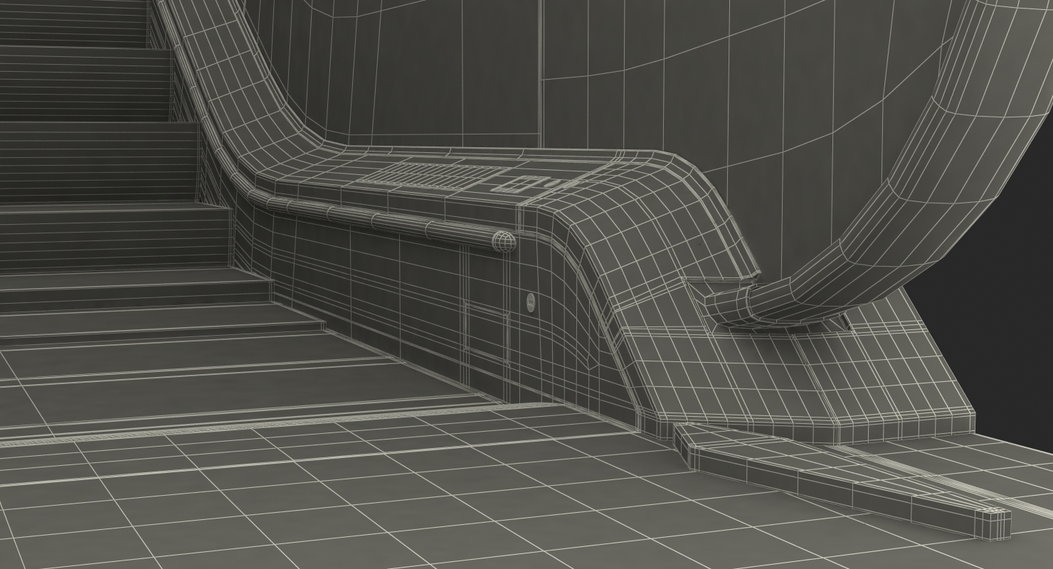 3D model Stair Lift Escalator