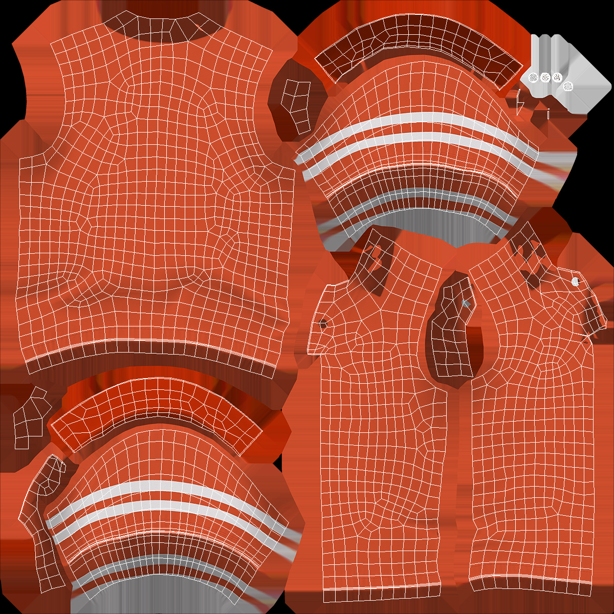 3D Boy with Bumper Car Fur model