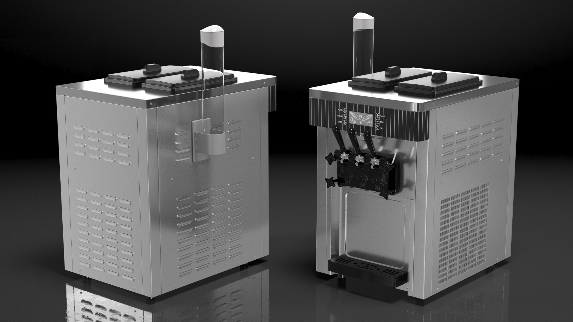 Soft Ice Cream Machine 3D