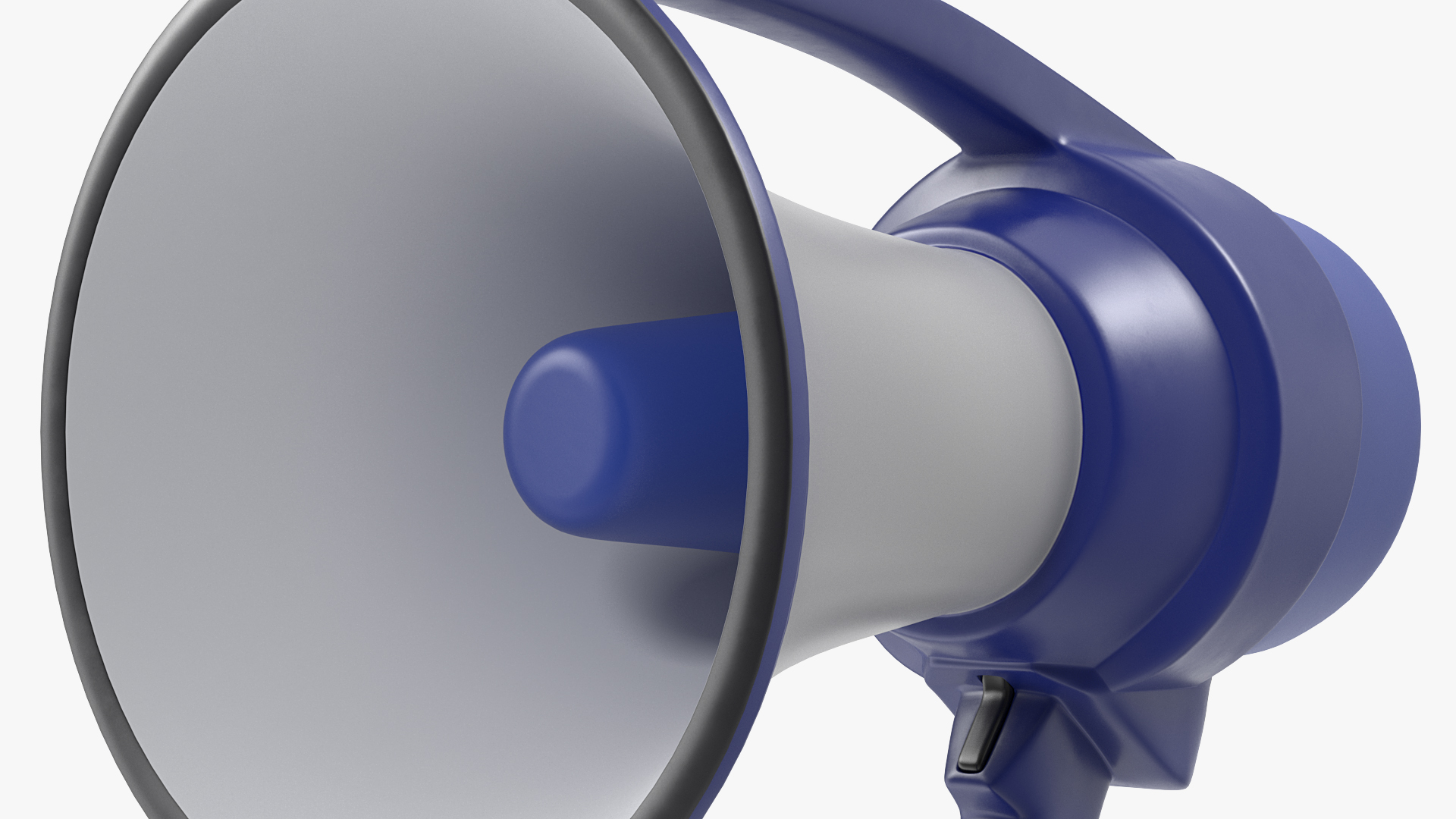 3D Blue Ocean Waterproof Megaphone