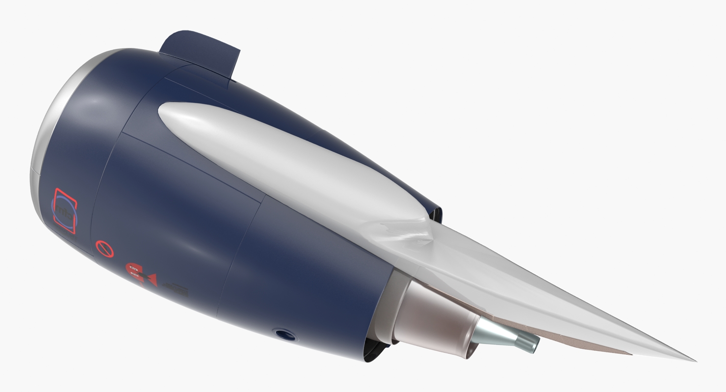 Boeing Turbofan Engine 3D