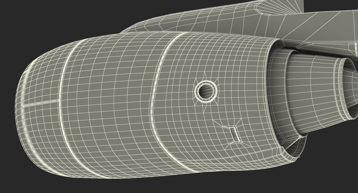 Boeing Turbofan Engine 3D
