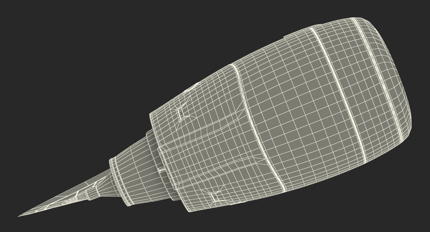 Boeing Turbofan Engine 3D