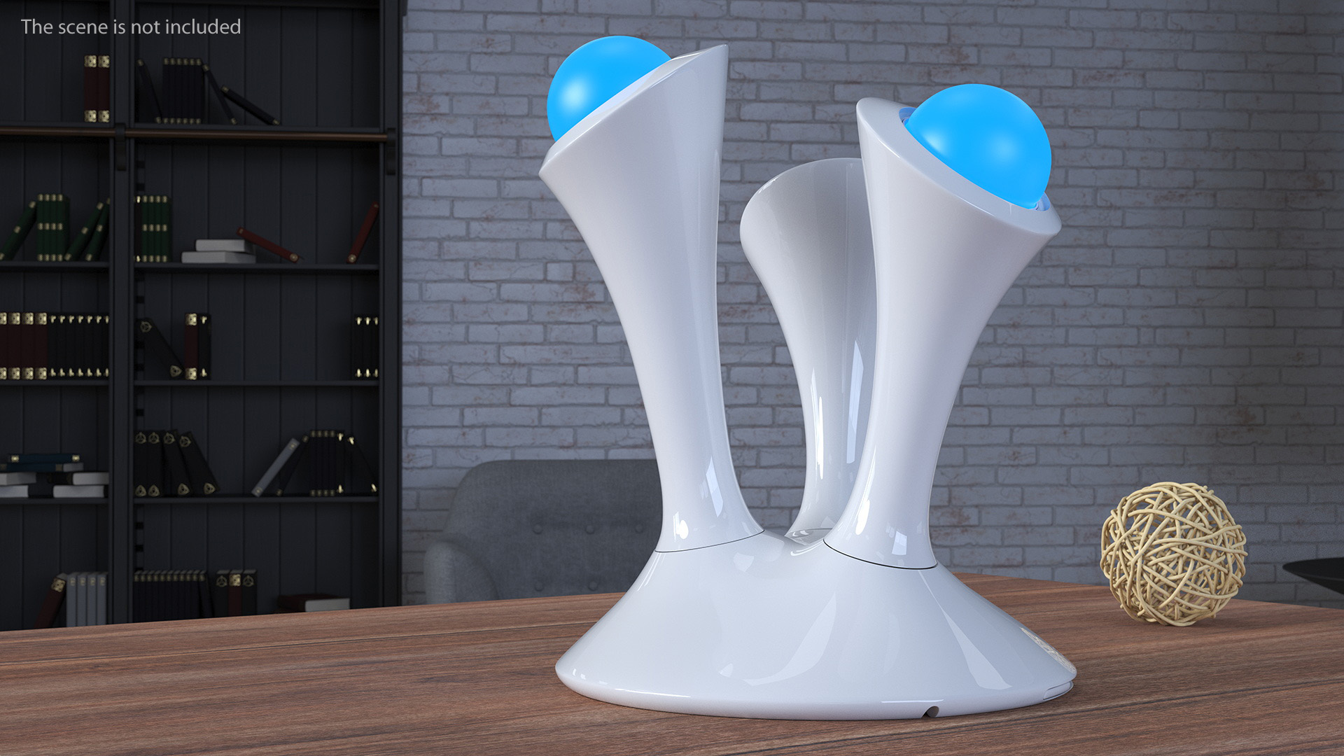 LED Night Light Boon Glo with Portable Balls Blue 3D model