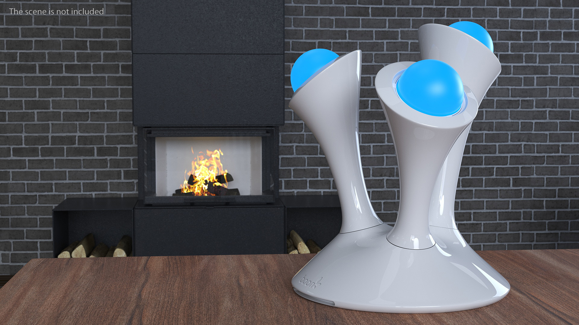 LED Night Light Boon Glo with Portable Balls Blue 3D model