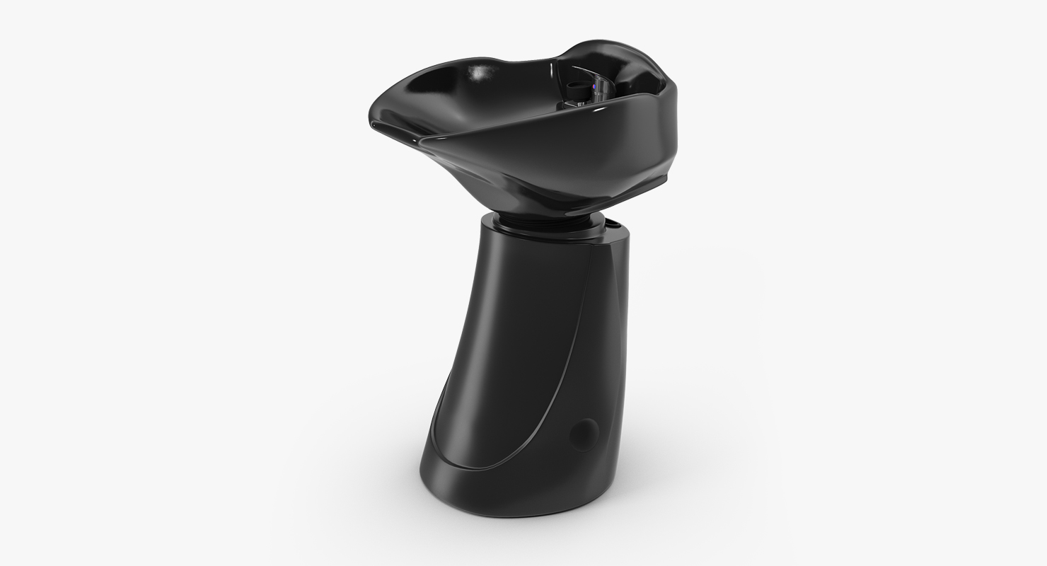 Beauty Salon Shampoo Bowl Sink Cabinet, view 2