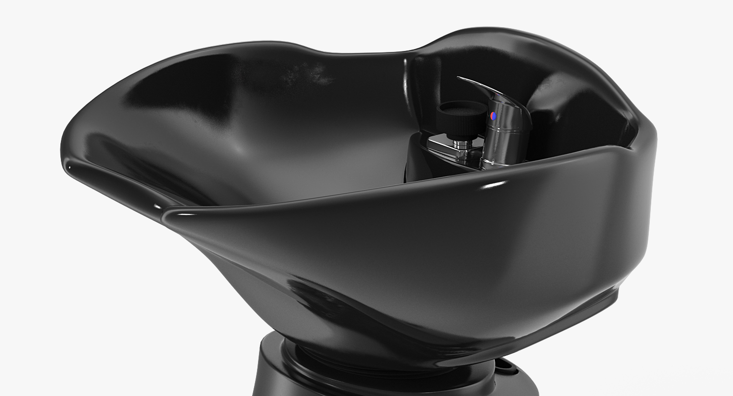 Beauty Salon Shampoo Bowl Sink Cabinet, view 6