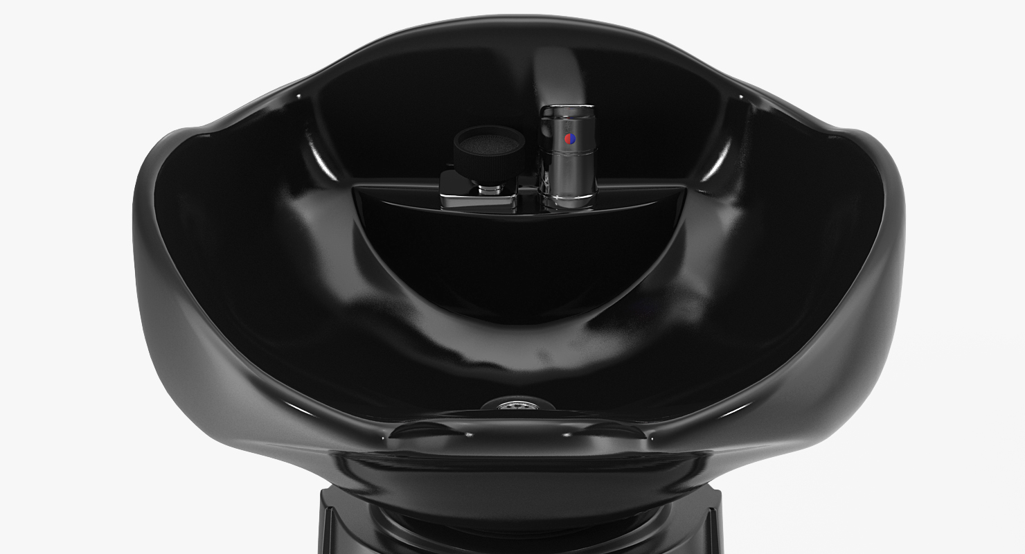 Beauty Salon Shampoo Bowl Sink Cabinet, view 7