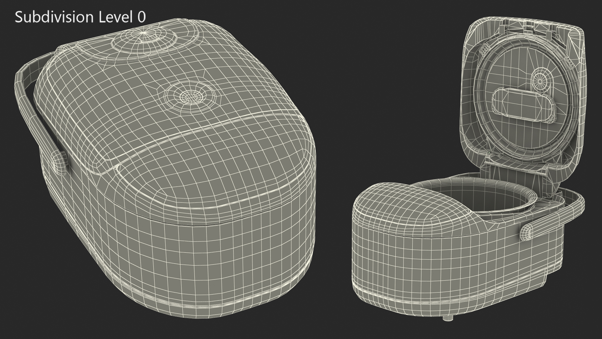 Zojirushi Induction Heating Rice Cooker 3D model