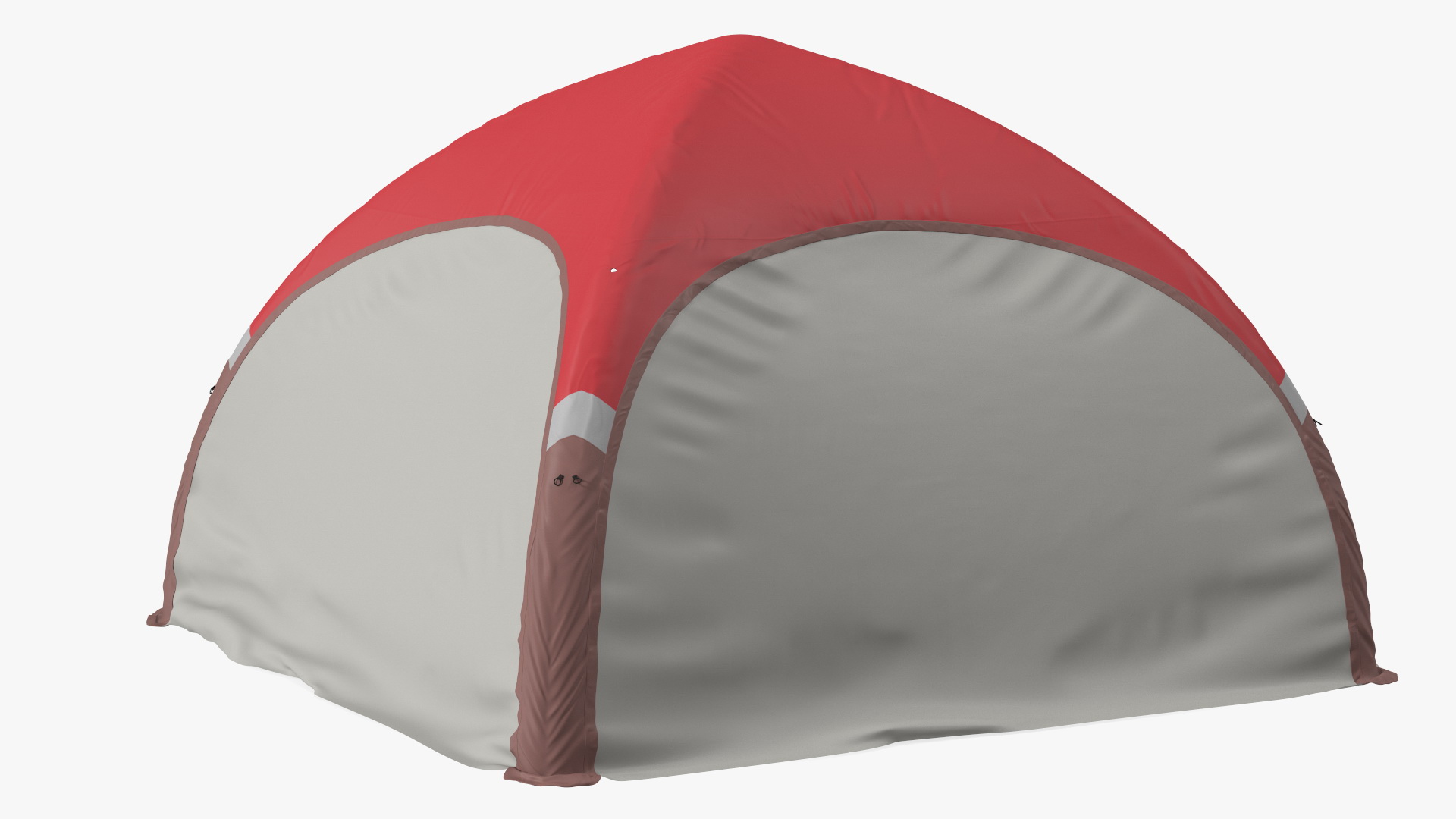 Inflatable Shelter with Plastic Table 3D