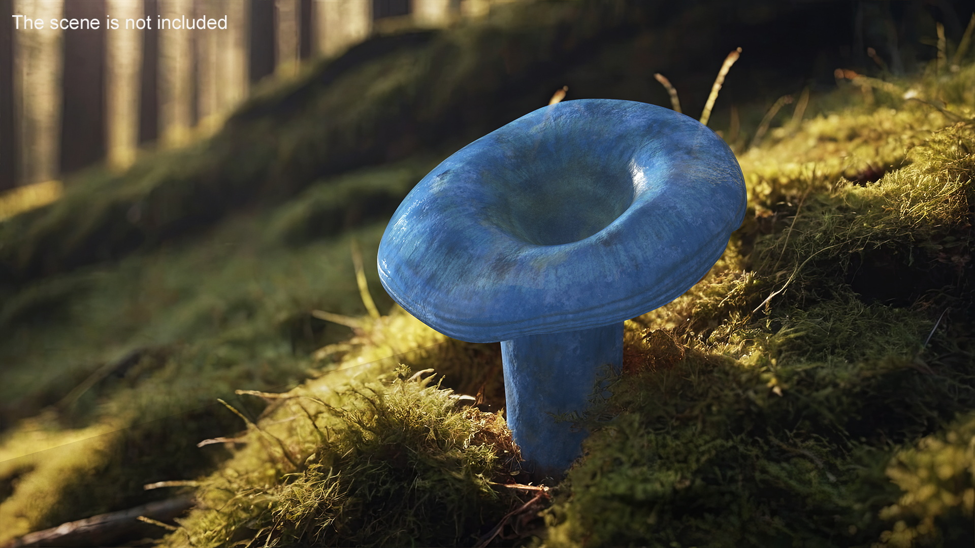 3D Lactarius Indigo