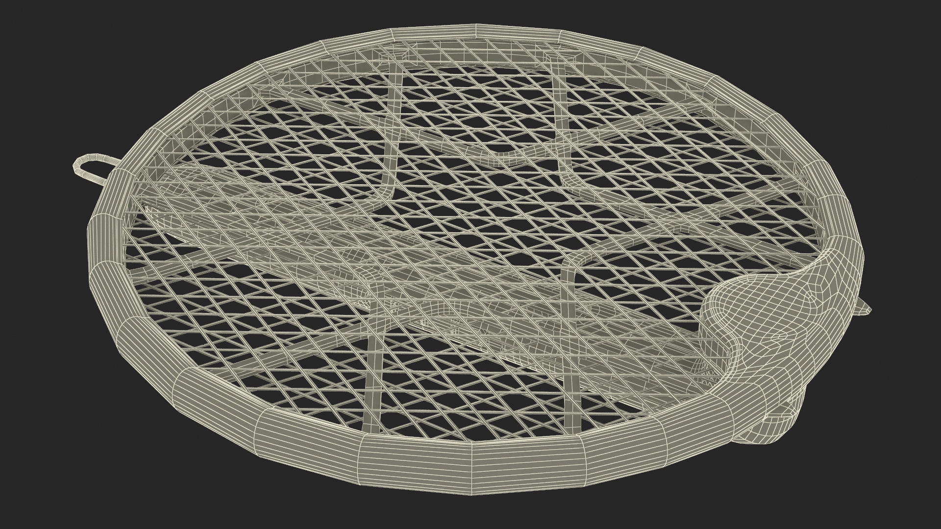 3D model Mosqzap Electric Fly Swatter Folded