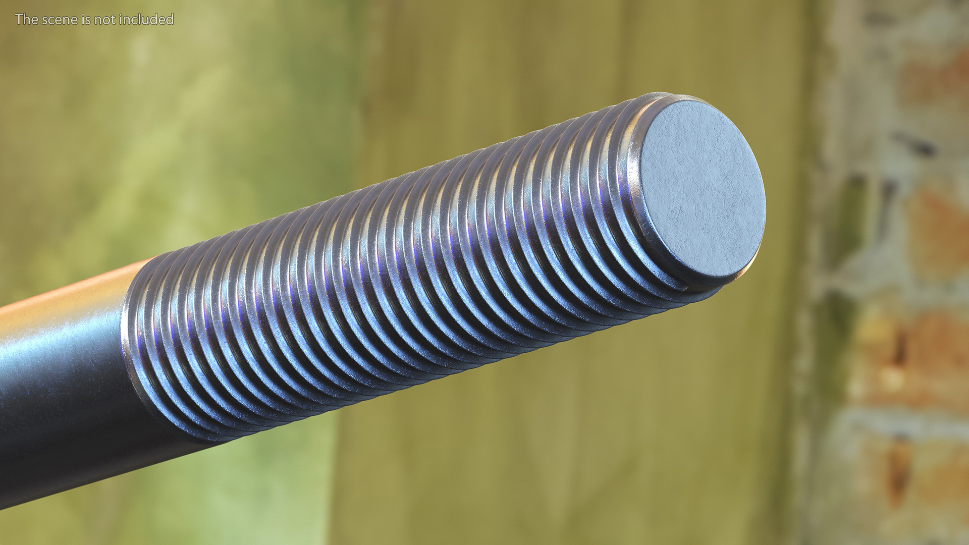 3D Carriage Bolt model