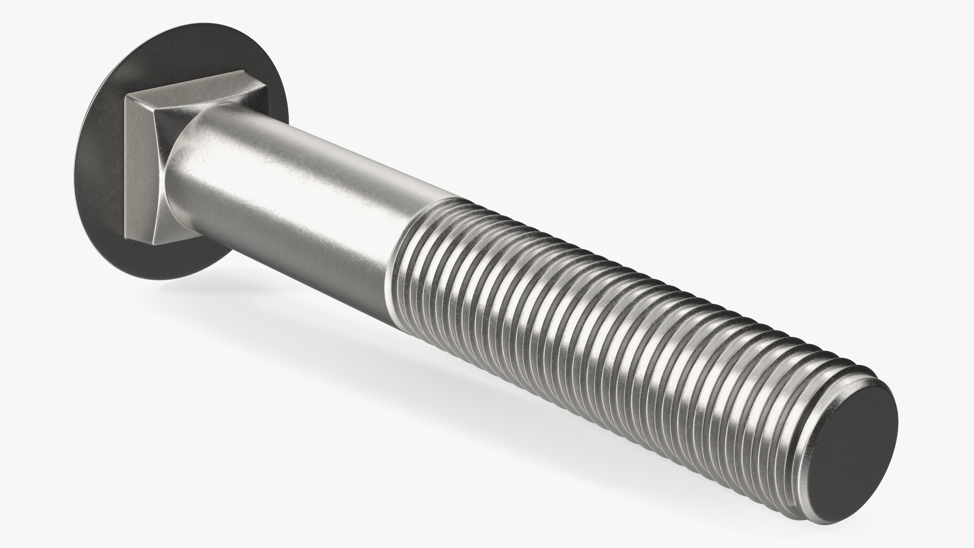 3D Carriage Bolt model