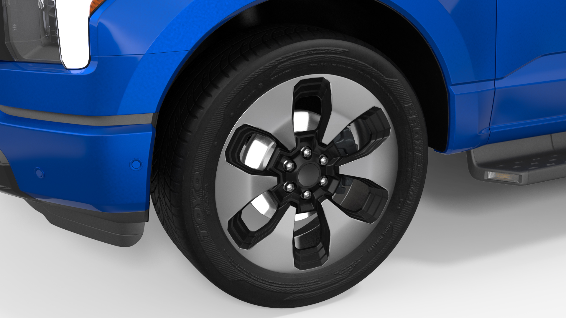 Electric Pickup Truck Light 3D