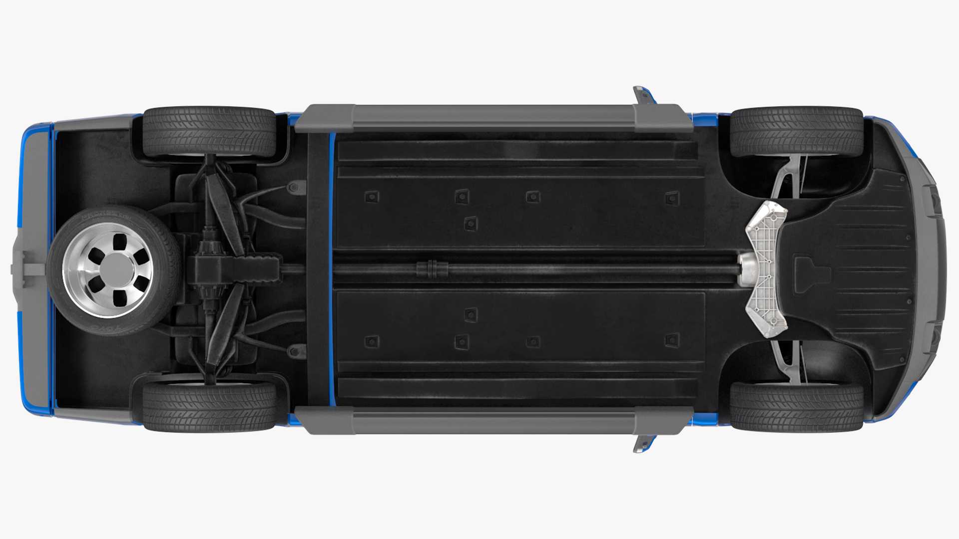 Electric Pickup Truck Light 3D