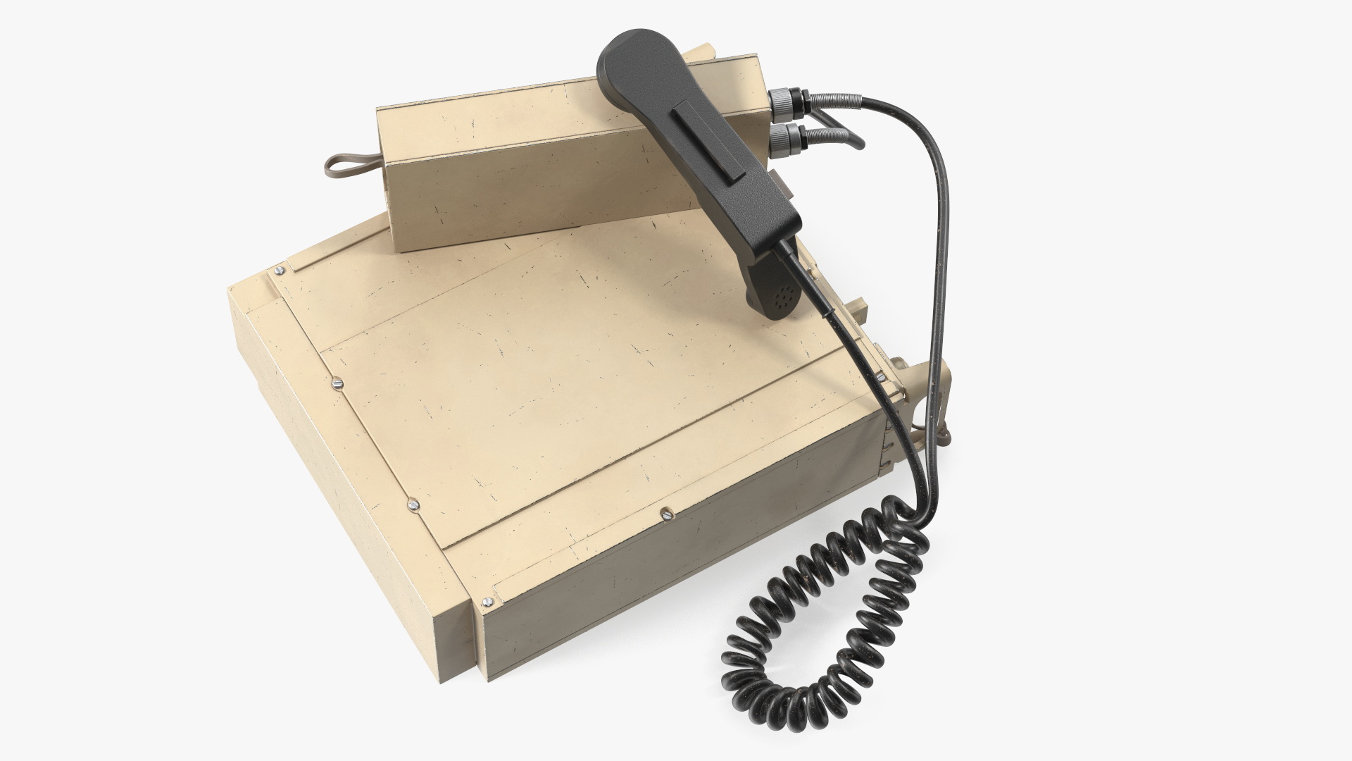 Military Desert Radio Station 3D model