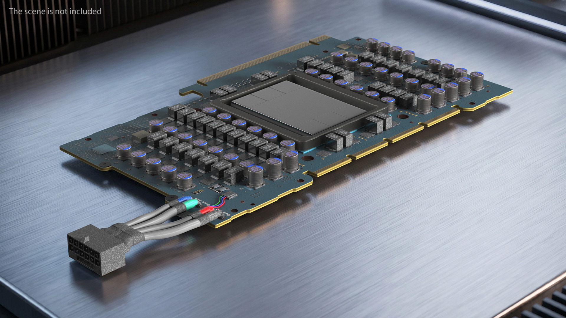 AI Accelerator Processor Board, view 3
