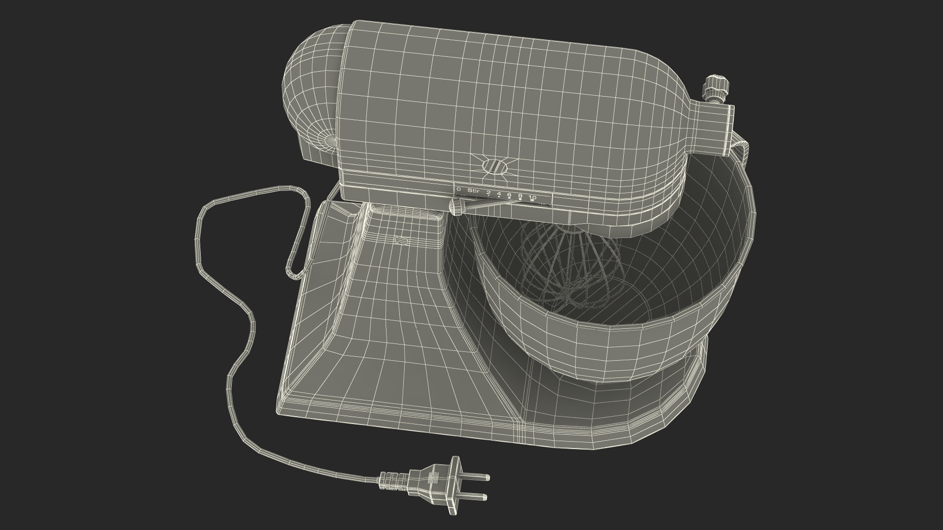 3D Aesthetic Stand Mixer