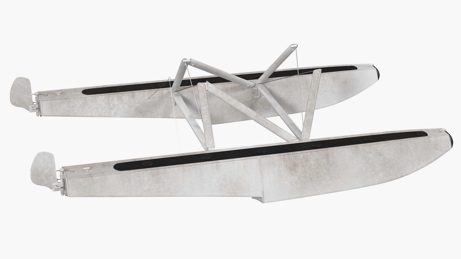 3D model Seaplane Floats