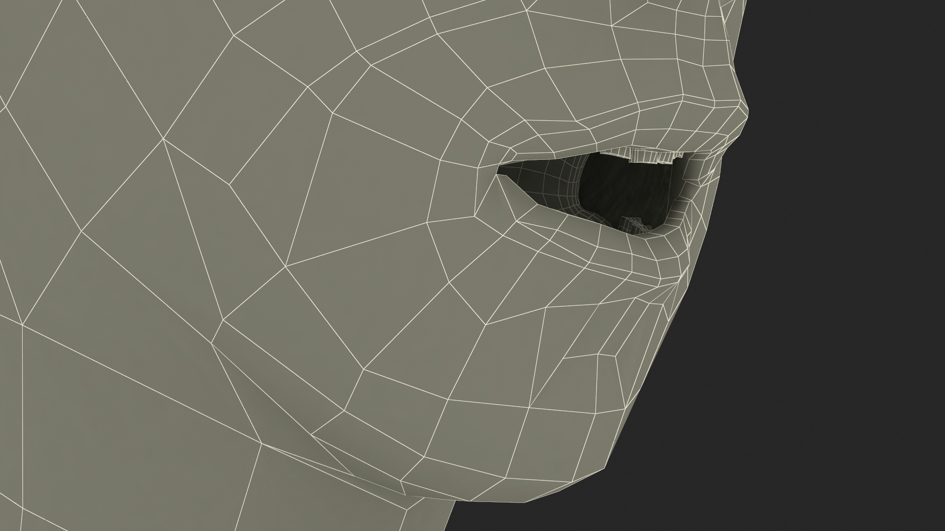 Asian Male Head Rigged 3D