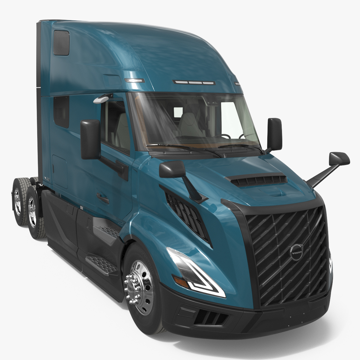 2026 Volvo VNL 860 Long Haul Truck 3D model preview