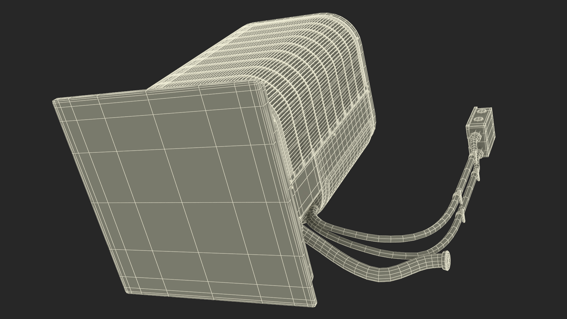 Central Air Conditioner Five-stage 3D model