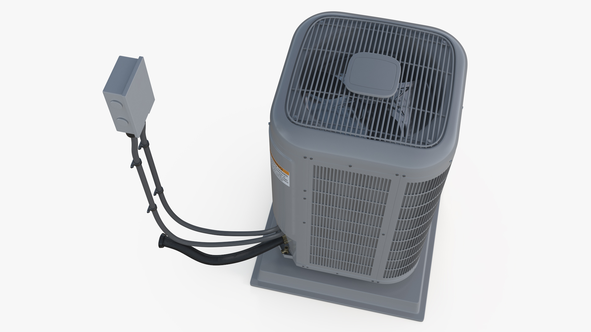 Central Air Conditioner Five-stage 3D model