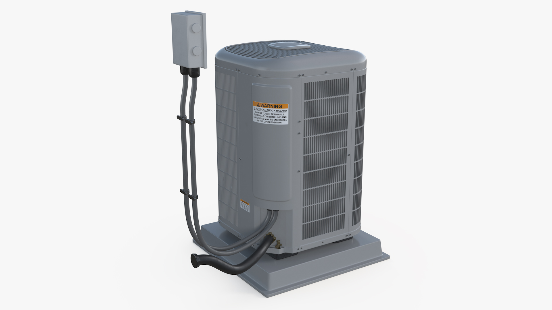 Central Air Conditioner Five-stage 3D model