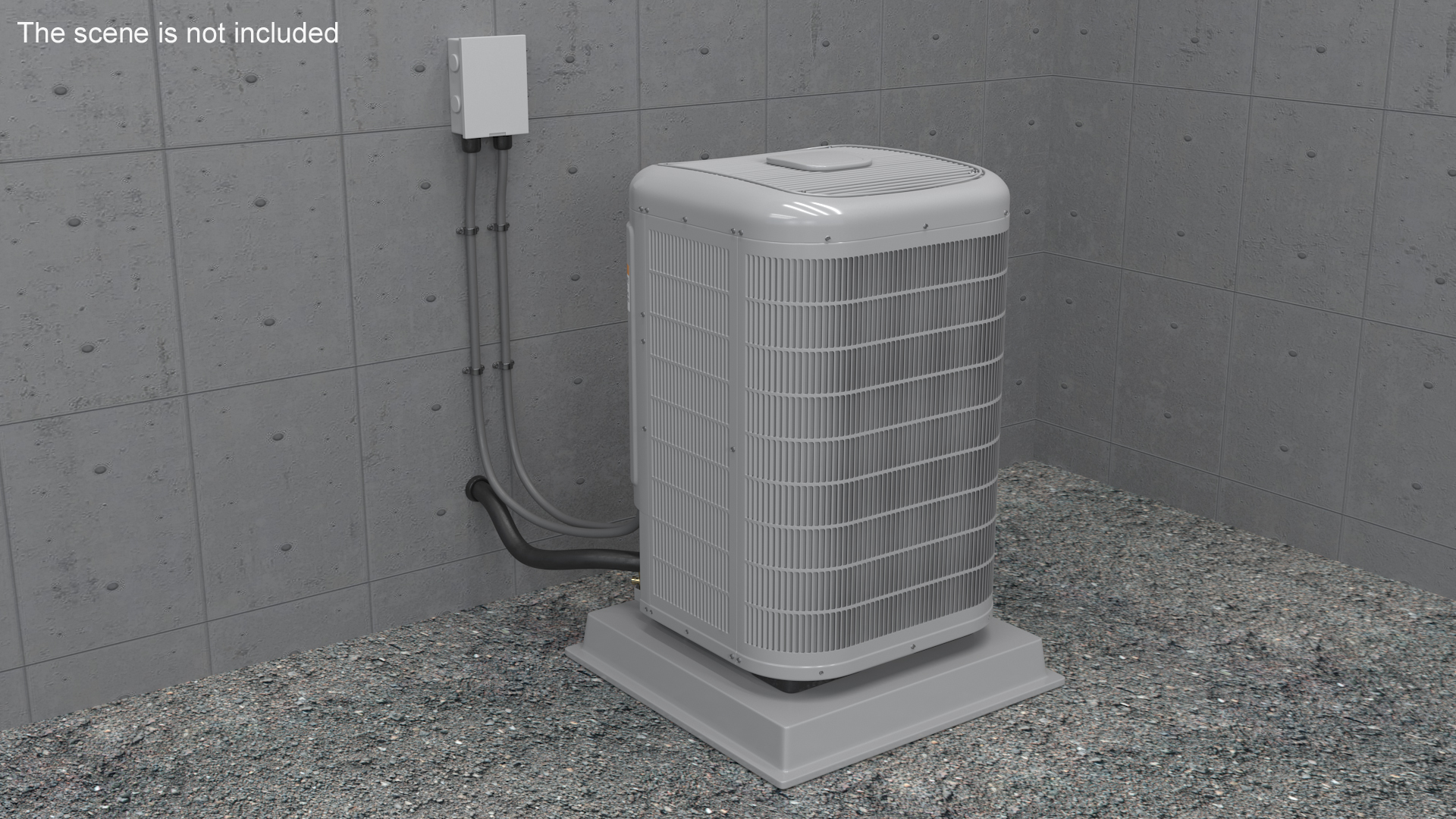 Central Air Conditioner Five-stage 3D model