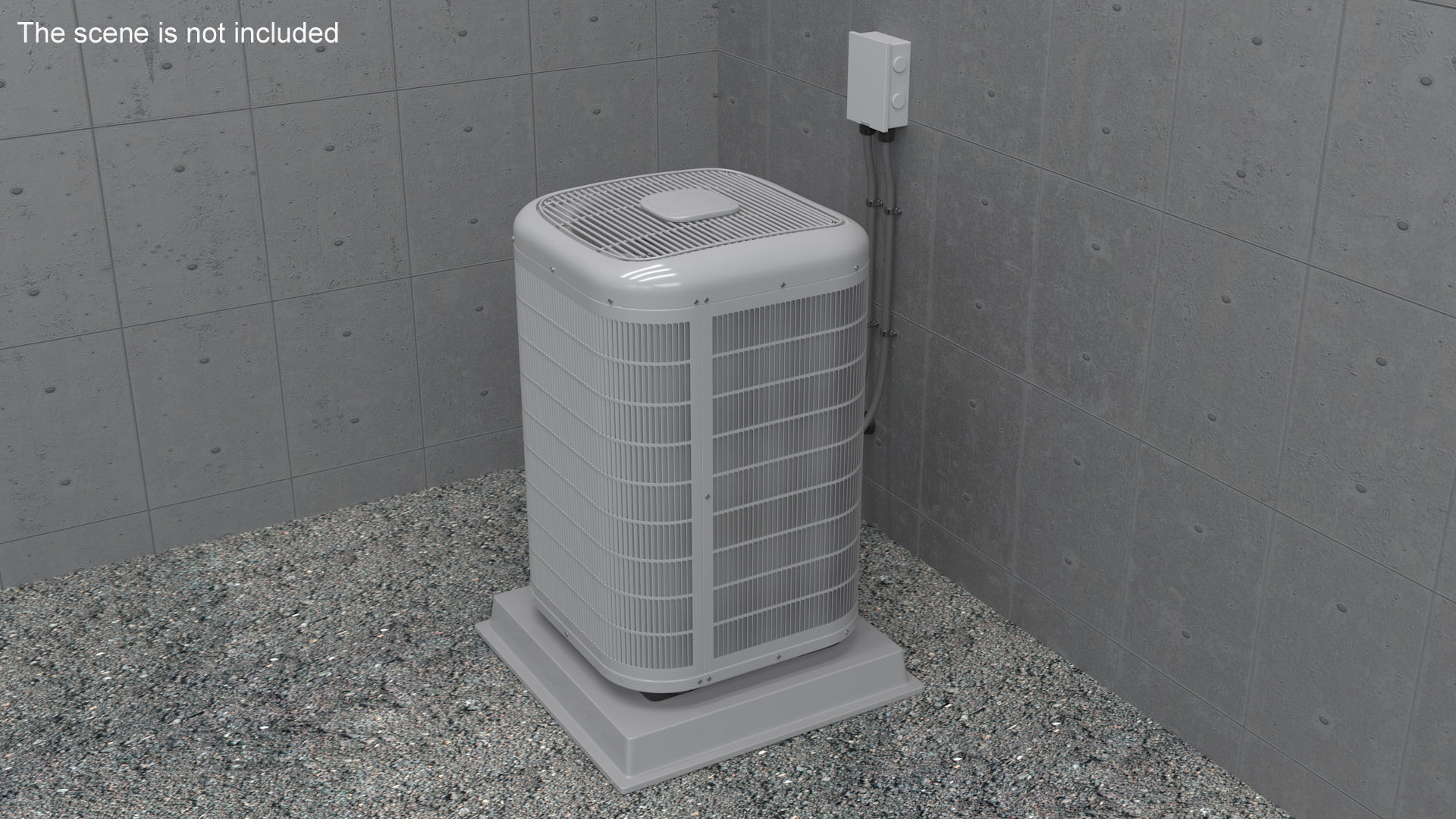 Central Air Conditioner Five-stage 3D model